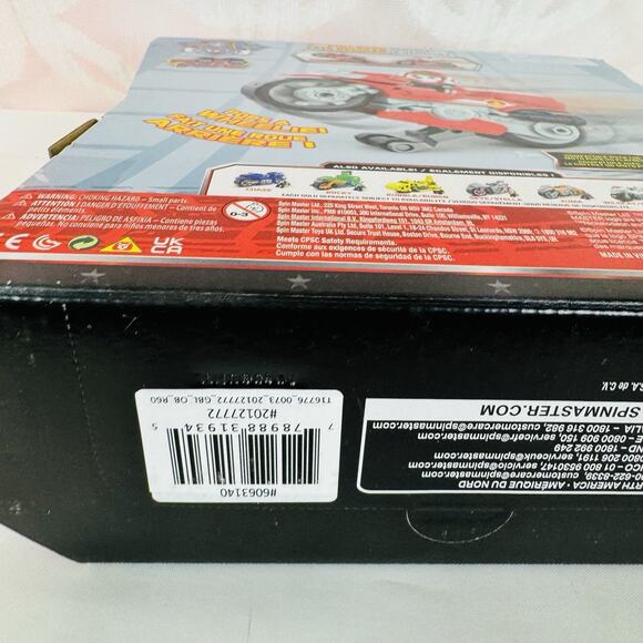 Paw Patrol Moto‎ Pups MARSHALL Deluxe Motorcycle Pull Back Vehicle & Figure NEW - Picture 5 of 5